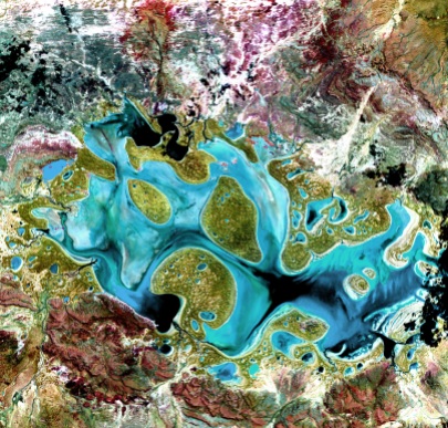 Ephemeral Lake Carnegie, Western Australia